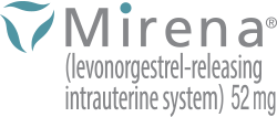 Mirena® (levonorgestrel-releasing intrauterine system) 52mg logo
